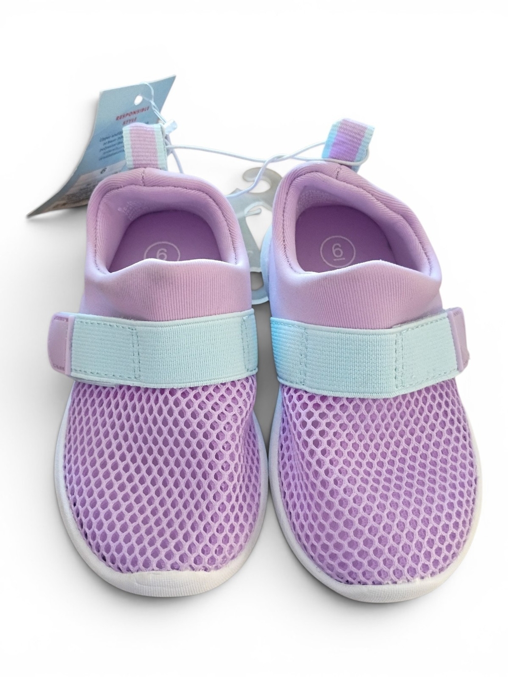 Cat & Jack Lavender Slip-On Kids Sneakers Toddler Size 6
